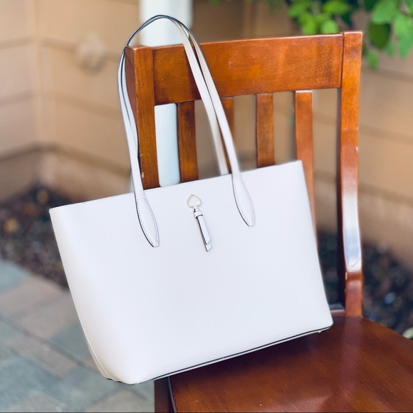 Kate Spade New York Adel Large Tote Bag - Warm Beige - Picture 9 of 11